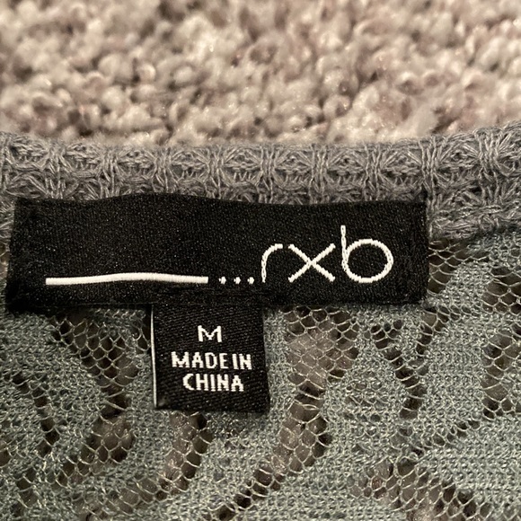 RXB Long Sleeve Waffle Weave Tunic Size: M - Picture 11 of 13